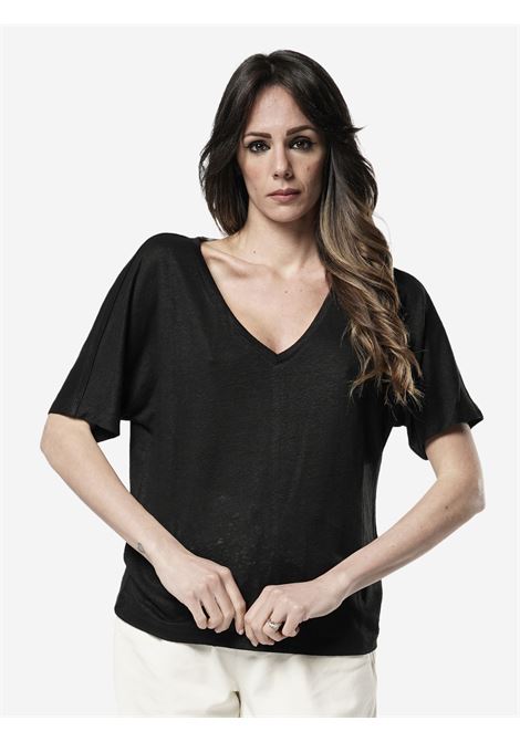 Hanina t-shirt scollo a V fluida DES PETIT HAUTS | T- Shirt | HANINA-1E24023009000